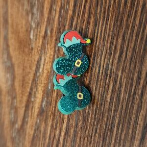 Mickey Mouse Christmas Earrings